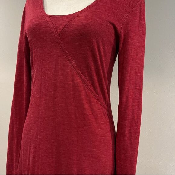 Horny Toad Red Long Sleeve mini Dress size small - Picture 3 of 12